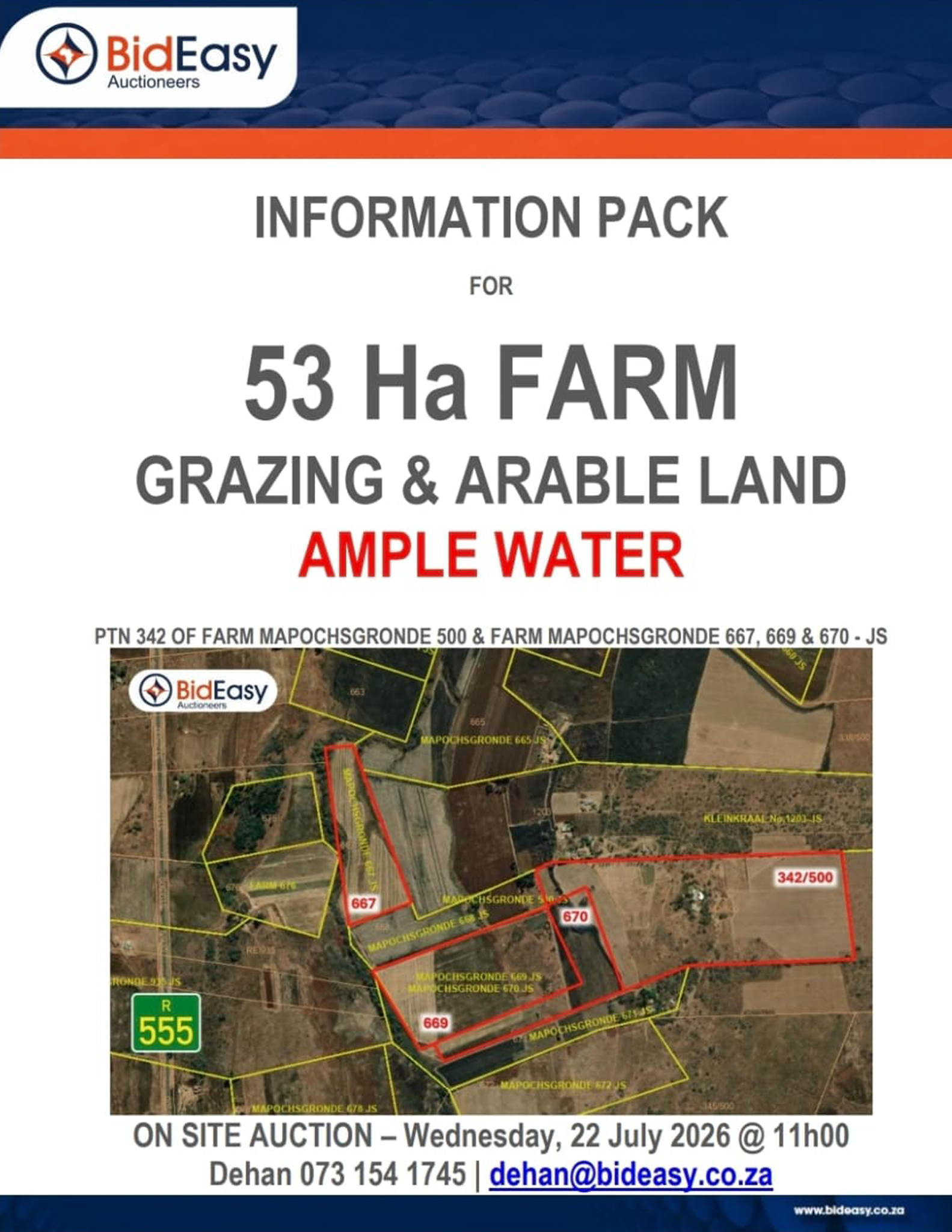 53 Ha Grazing Farm - Equitas Group with Bid Easy Auctioneers